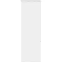 vidaXL Rolgordijn verduisterend 60x130cm stofbreedte 55,7 cm polyester