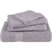 vidaXL Gastendoekjes FROGN 2 st 30x50 cm 360 g/m² grijs