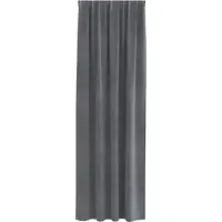 vidaXL Gordijnen 2 st Lichtgrijs 140 x 260 cm fluweel