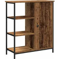 vidaXL Dressoir Oudhout 70 x 30 x 80 cm