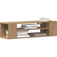 vidaXL TV Kast 100 x 30 x 26,5 cm artisian oak Bewerkt hout