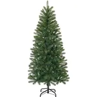 vidaXL Kunstkerstboom met 150 LED met standaard Groen 150 cm PE en PVC