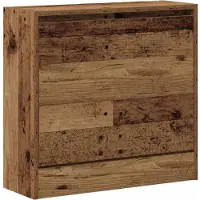 vidaXL Schoenenkast 60 x 21 x 57 cm Bewerkt hout Oudhout