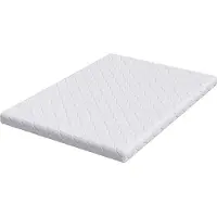 vidaXL Matras, medium stevigheid, 140 x 190 cm, wit