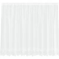 vidaXL Lacegordijn Wit 160 x 300 cm Polyester