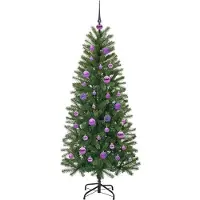 vidaXL Kunstkerstboom Groen 150 cm PE en PVC