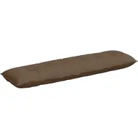 vidaXL Rugkussen Bruin 200 x 19 x 50 cm Stof