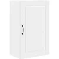 vidaXL Wandkast PORTO Wit 50 x 31 x 80 cm Bewerkt hout