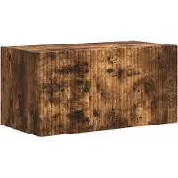 vidaXL Tv-meubelset 4 st Rook Eiken Bewerkt hout