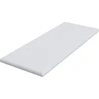 vidaXL Matras Topper Wit 80 x 200 cm Jacquard Stof