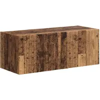 vidaXL Tv-meubelset 4 st Oudhout Bewerkt hout
