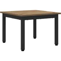 vidaXL Salontafel Ambachtelijk Eiken 50 x 50 x 36 cm Bewerkt hout