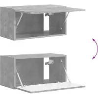 vidaXL Tv-meubelset 6 pcs Beton Grijs Bewerkt hout