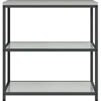 vidaXL Keukenplankeenheid HATTEM Zilverkleurig 90 x 50 x 92 cm Staal