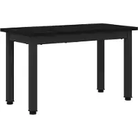 vidaXL Salontafel Zwart Eiken 60 x 30 x 36 cm Bewerkt hout