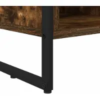 vidaXL TV Kast 100 x 36 x 49,5 cm Rook Eik Bewerkt hout