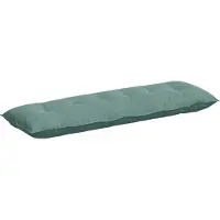 vidaXL Rugkussen Zeegroen 160 x 50 cm Corduroy stof
