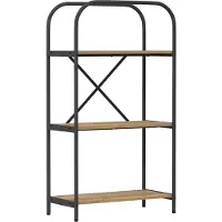 vidaXL Boekenplank Artisan Eiken 60 x 30 x 109 cm Bewerkt hout