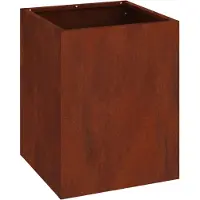 vidaXL - Plantenbak - Roestig - 32 - x - 32 - x - 40 - cm - Cortenstaal