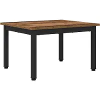 vidaXL Salontafel Oudhout 60 x 50 x 36 cm Bewerkt hout