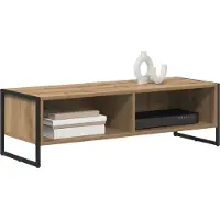 vidaXL TV Kast 100 x 36,5 x 30,5 cm Ambachtelijk Eiken Bewerkt hout