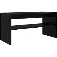 vidaXL TV Kast 80 x 35 x 40 cm Zwart Eiken Bewerkt hout