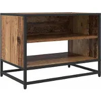 vidaXL TV Eenheden 61 x 40 x 46 cm Oud Hout Bewerkt hout
