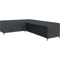 vidaXL Meubelbescherming Zwart 355 x 275 x 80 cm 420D Oxford stof
