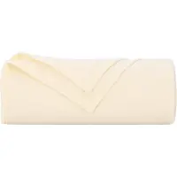 vidaXL - plaid - Crèmekleurig - 280 - x - 210 - cm - 0.79 - kg - Fleece