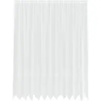 vidaXL Lacegordijn Wit 200 x 300 cm Polyester