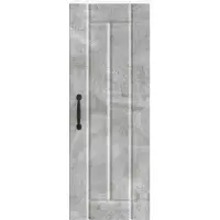vidaXL Wandkast LUCCA Betongrijs 30 x 31 x 80 cm Bewerkt hout