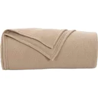 vidaXL Dekentjes 24 st Camel 240 x 220 cm 17.62 kg Fleece