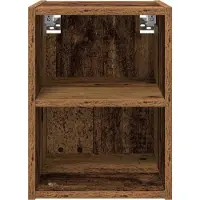 vidaXL Hangkast Oudhout 30 x 29,5 x 40 cm Bewerkt hout