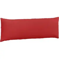 vidaXL Zitkussens 2 pcs Stof Rood 120 x 40 cm