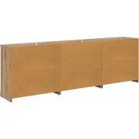 vidaXL Dressoirs 3 st Artisanaal eiken 210 x 35,5 x 67,5 cm