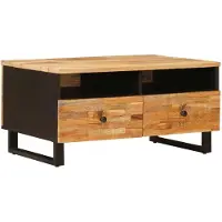 vidaXL Salontafel Bruin 80 x 54 x 40 cm Massief Mango Hout