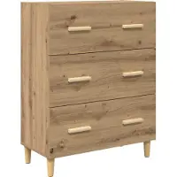 vidaXL Highboard Artisan Eiken 69,5 x 34 x 180 cm
