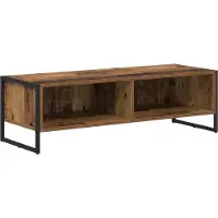 vidaXL TV Kast 100 x 36,5 x 30,5 cm Oud Hout Bewerkt hout