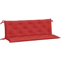 vidaXL Tuinbankkussens 2 st 150x50x7 cm oxford stof rood