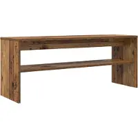 vidaXL TV Kast 100 x 30 x 40 cm Oudhout Bewerkt hout