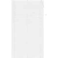 vidaXL Venetiaanse jaloezie Wit 213 x 120 cm 25 mm PVC