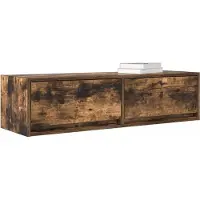 vidaXL TV Kast 100 x 31 x 25,5 cm Gerookt eiken Bewerkt hout