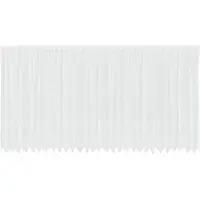 vidaXL Lacegordijn Wit 240x750cm Polyester
