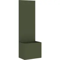 vidaXL - Tuin - Privacy - Scherm - Fretwerk - Olijfgroen - 50 - x - 32 - x - 150 - cm