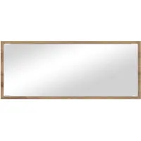 vidaXL Spiegel Artisan Eiken 90 x 8,5 x 37 cm Bewerkt hout