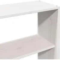 vidaXL Hoofdbord met opbergruimte 180 cm massief grenenhout wit
