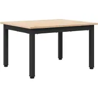 vidaXL Salontafel Naturel 60 x 50 x 36 cm Massief grenenhout