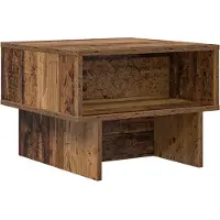 vidaXL Salontafel Oudhout 48 x 46 x 35 cm Bewerkt hout