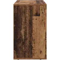 vidaXL Dressoir ELST Oudhout 80.5 x 35 x 59 cm Bewerkt hout
