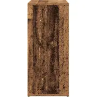 vidaXL Dressoir 2 st Oudhout 60 x 31 x 70 cm Bewerkt hout